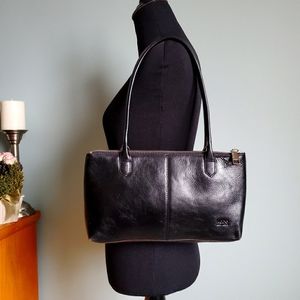 Hobo International Black Leather Shoulder Bag